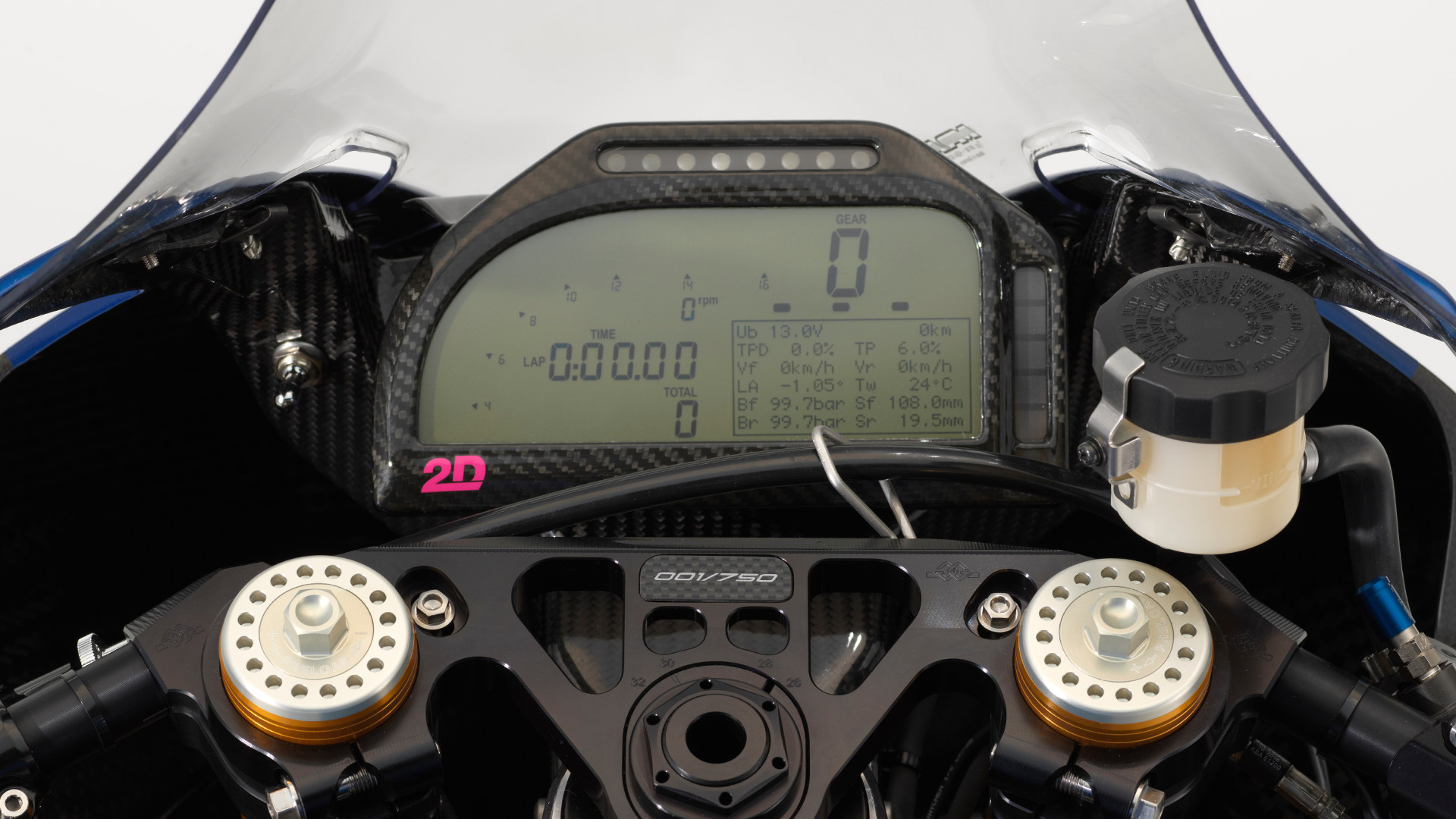 HP4 Race 2D 仪表板