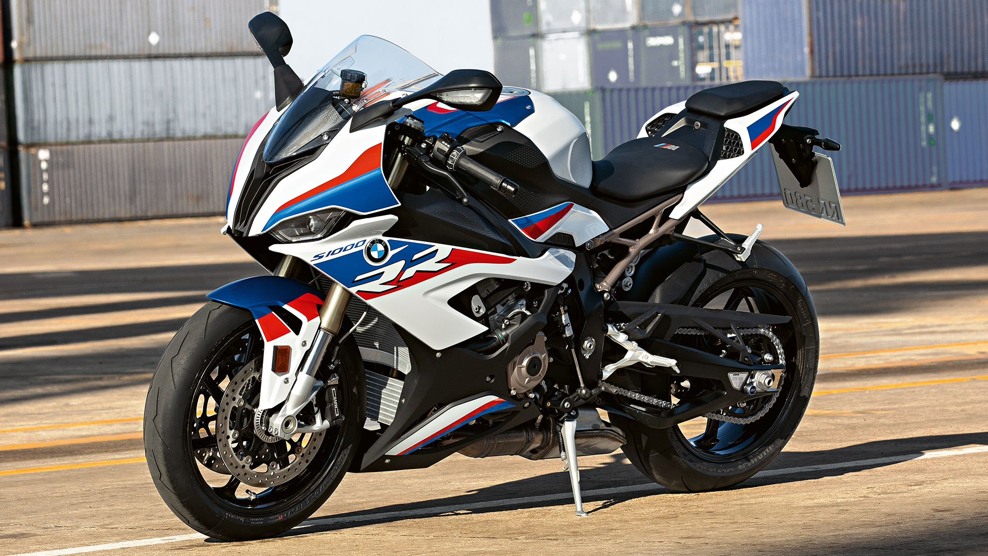 Rear of the new BMW RR